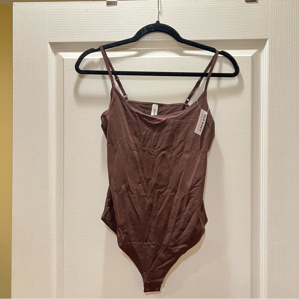 NWT old navy seamless cami bodysuit size large